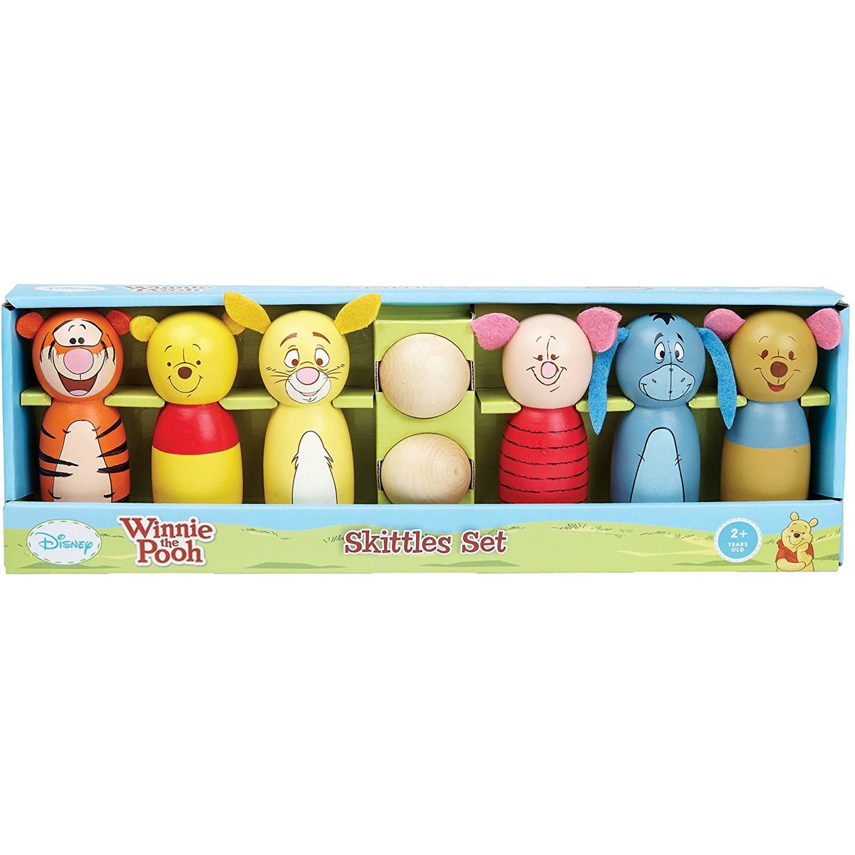 Disney Winnie The Pooh Wooden Skittles Set RRP £15.99 CLEARANCE XL £10.99